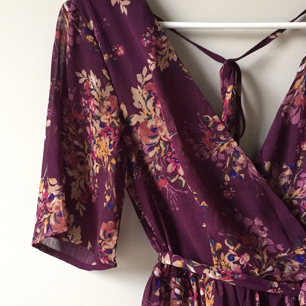 Miami floral dress
